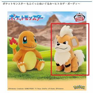 【ポケットモンスター】【Bガーディ】ポケットモンスター もふぐっとぬいぐるみ～ヒトカゲ・ガーディ～