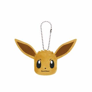 【ポケットモンスター】【Aイーブイ】ポケットモンスター ボールチェーン付きフェイスぬいぐるみ イーブイフレンズ～イーブイ・シャワーズ・サンダース・ブースター・エーフィ～