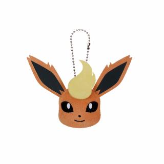 【ポケットモンスター】【Dブースター】ポケットモンスター ボールチェーン付きフェイスぬいぐるみ イーブイフレンズ～イーブイ・シャワーズ・サンダース・ブースター・エーフィ～