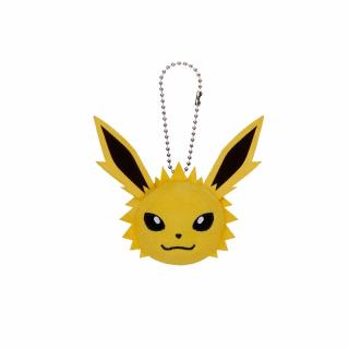 【ポケットモンスター】【Cサンダース】ポケットモンスター ボールチェーン付きフェイスぬいぐるみ イーブイフレンズ～イーブイ・シャワーズ・サンダース・ブースター・エーフィ～