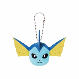 【ポケットモンスター】【Bシャワーズ】ポケットモンスター ボールチェーン付きフェイスぬいぐるみ イーブイフレンズ～イーブイ・シャワーズ・サンダース・ブースター・エーフィ～