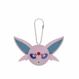 【ポケットモンスター】【Eエーフィ】ポケットモンスター ボールチェーン付きフェイスぬいぐるみ イーブイフレンズ～イーブイ・シャワーズ・サンダース・ブースター・エーフィ～