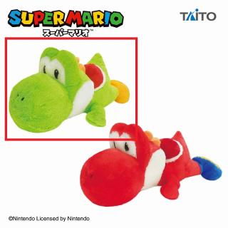 【スーパーマリオ】【Aみどり】スーパーマリオ　特大サイズ　クタッとぬいぐるみ　ヨッシー