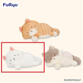 【なんでもいきもの】【A白】なんでもいきもの ぬいぐるみ（ネコ）