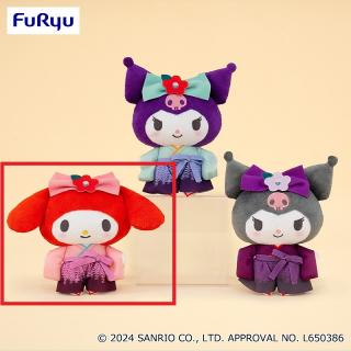 【サンリオ】【Aマイメロディ】マイメロディ・クロミ 和風おめかしぬいぐるみ