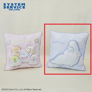 【すみっコぐらし】【Bブルー】すみっコぐらし きらきらな夜 ぷっくりクッション