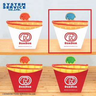 【ドムドムハンバーガー】【Bブルー&ハンバーガー】ドムドムハンバーガー ハンバーガーとポテトのタオル