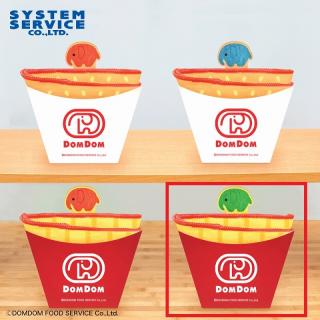 【ドムドムハンバーガー】【Dグリーン&ポテト】ドムドムハンバーガー ハンバーガーとポテトのタオル