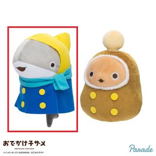 【おでかけ子ザメ】【A子ザメ】おでかけ子ザメ 冬の装いBIGぬいぐるみ