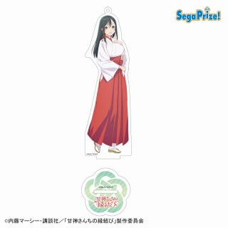 【甘神さんちの縁結び】【A甘神夜重(巫女)】甘神さんちの縁結び　スタンド付クリアキーチェーン（EX）