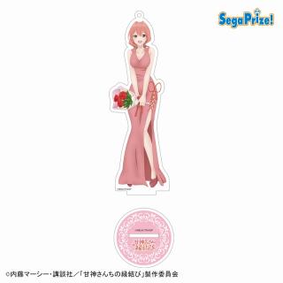 【甘神さんちの縁結び】【F甘神夕奈(ドレス)】甘神さんちの縁結び　スタンド付クリアキーチェーン（EX）