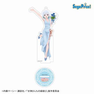 【甘神さんちの縁結び】【E甘神朝姫(ドレス)】甘神さんちの縁結び　スタンド付クリアキーチェーン（EX）