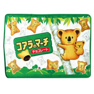 【コラボプライズ】【Bコアラのマーチ】人気のお菓子柄フランネルブランケット