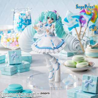 【サンリオ】【初音ミク×シナモロール】初音ミクシリーズ　Luminasta　“初音ミク×シナモロール”ホワイトドレスVer.