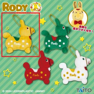 【RODY】【Bホリデーイエロー】RODY　マスコットキーホルダー　ホリデーカラーver.