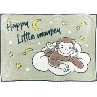 【おさるのジョージ】【Bグレー】おさるのジョージ マイヤーハーフケット(OG-116)