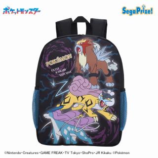 【ポケットモンスター】【Bエンテイ&ライコウ&スイクン】ポケットモンスター　[PtZ]サイドメッシュポケットリュック