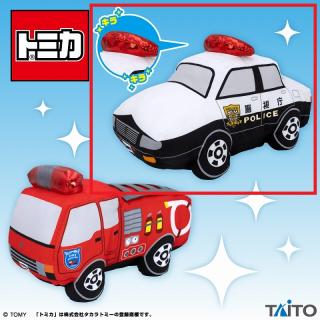 【トミカ】【Bパトロールカー】トミカ　特大サイズぬいぐるみ　キラキラver. vol.2
