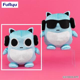 【ブルーハムハム】【A真顔】ブルーハムハム ベロアBIGぬいぐるみ