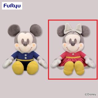 【ディズニー】【Bミニー】ミッキー＆ミニー 雪降るマーケット BIGぬいぐるみ
