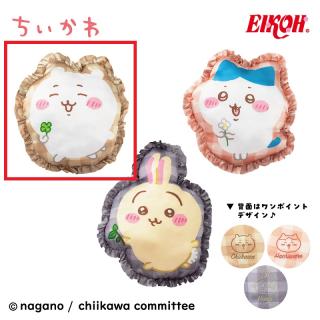 【ちいかわ】【セット配送】【Aちいかわ】ちいかわ ギンガムフリルクッション