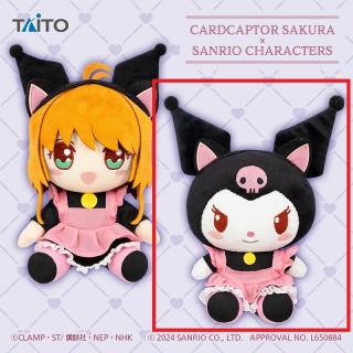【カードキャプターさくら】【Bクロミ】カードキャプターさくら×サンリオキャラクターズ オリジナルぬいぐるみ 木之本桜･クロミ