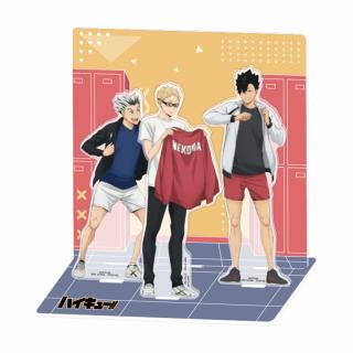 【ハイキュー!!】【C月島蛍×黒尾鉄朗×木兎光太郎】ハイキュー!! アクリルジオラマ