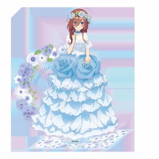 【五等分の花嫁】【C中野三玖】五等分の花嫁＊ オーロラアクリルジオラマ