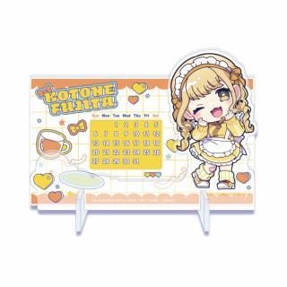 【アイドルマスター】【C藤田ことね】学園アイドルマスター きゅるぽっぷん アクリル万年カレンダー