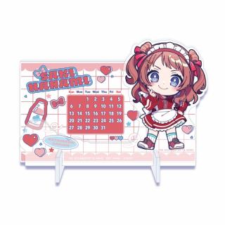 【アイドルマスター】【A花海咲季】学園アイドルマスター きゅるぽっぷん アクリル万年カレンダー