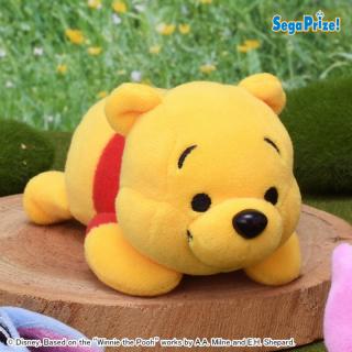 【ディズニー】【Aプー】くまのプーさん　寝そべり　マスコット