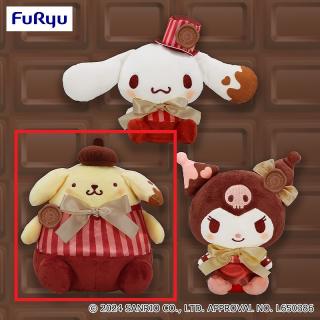 【サンリオ】【Bポムポムプリン】サンリオキャラクターズ スイートショコラトリーぬいぐるみ