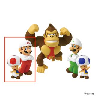 【スーパーマリオ】【Aファイヤマリオ&キノピオ】スーパーマリオ スタンダードフィギュア2