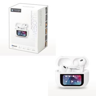 【家電製品(プライズ)】液晶タッチパネル付き TWSイヤホン Awesome