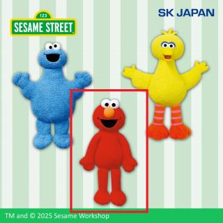 【セサミストリート】【Cエルモ】セサミストリート ふわふわ超BIGぬいぐるみ
