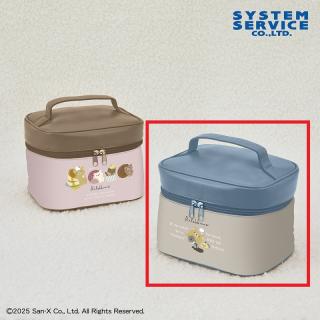 【リラックマ】【Bコーヒー】リラックマ Rilakkuma Style ポケット付きバニティポーチ