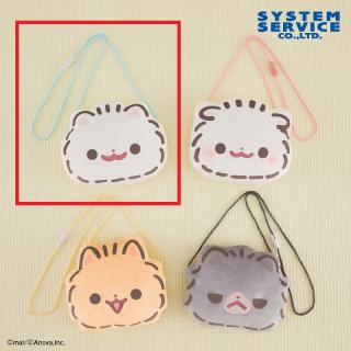 【ポメラニアンもち】【Aもち】ポメラニアンもち ぬいぐるみポシェット フェイスver.