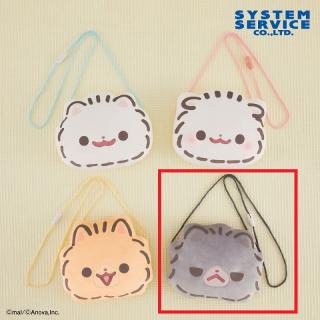 【ポメラニアンもち】【Dくろみつ】ポメラニアンもち ぬいぐるみポシェット フェイスver.