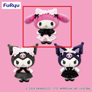 【サンリオ】【Aマイメロディ】マイメロディ・クロミ エンジェル×こあくまキャットぬいぐるみ