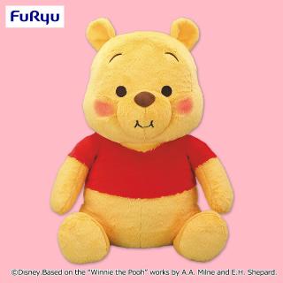 【ディズニー】くまのプーさん FukuFuku ほっぺぷっくり超超BIGぬいぐるみ