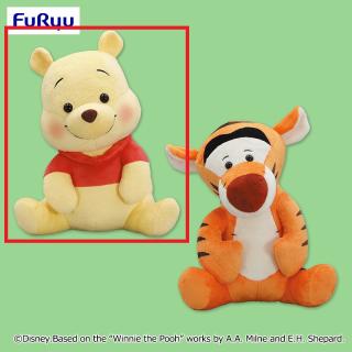 【ディズニー】【Aプーさん】くまのプーさん こてっとぺったん BIGぬいぐるみ