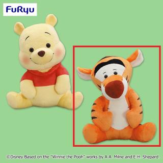 【ディズニー】【Bティガー】くまのプーさん こてっとぺったん BIGぬいぐるみ