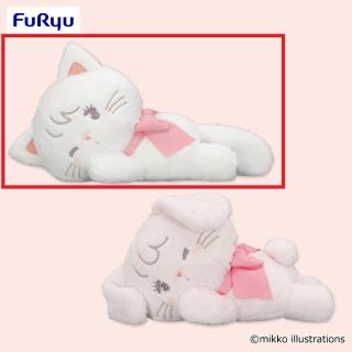 【mikkoシリーズ】【Aムース】mikko characters おねんねBIGぬいぐるみ～ムース＆キャミー～