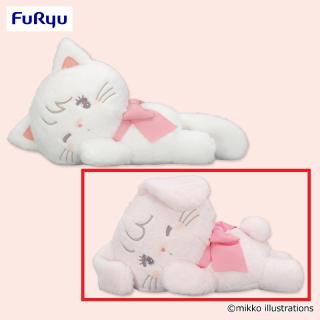 【mikkoシリーズ】【Bキャミー】mikko characters おねんねBIGぬいぐるみ～ムース＆キャミー～