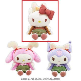 【サンリオ】【Cハローキティ】サンリオキャラクターズ もふ耳レトロロリヰタドールBIGタイプ1