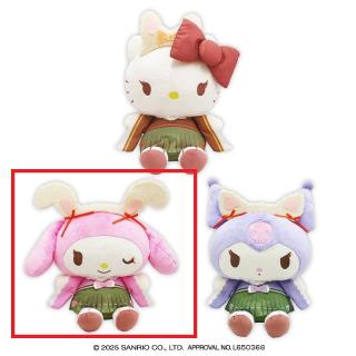 【サンリオ】【Aマイメロディ】サンリオキャラクターズ もふ耳レトロロリヰタドールBIGタイプ1