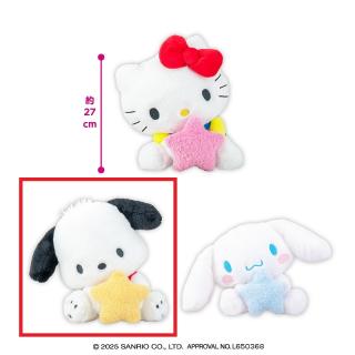 【サンリオ】【Bポチャッコ】サンリオキャラクターズ もこもこスターおすわりドールBIGタイプ