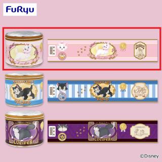 【ディズニー】【Aマリー】ディズニーキャラクター 猫の日 猫缶ポーチ