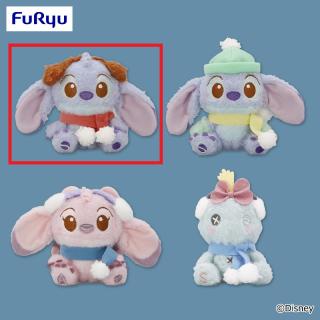 【ディズニー】【Aスティッチ イヤーマフ】スティッチ ミルキーボア 雪の日マスコット