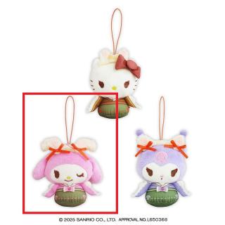 【サンリオ】【Bマイメロディ】サンリオキャラクターズ もふ耳レトロロリヰタマスコット1